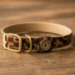 A selection of hunting dog collars with durable dog collar buckles and dog collar hardware