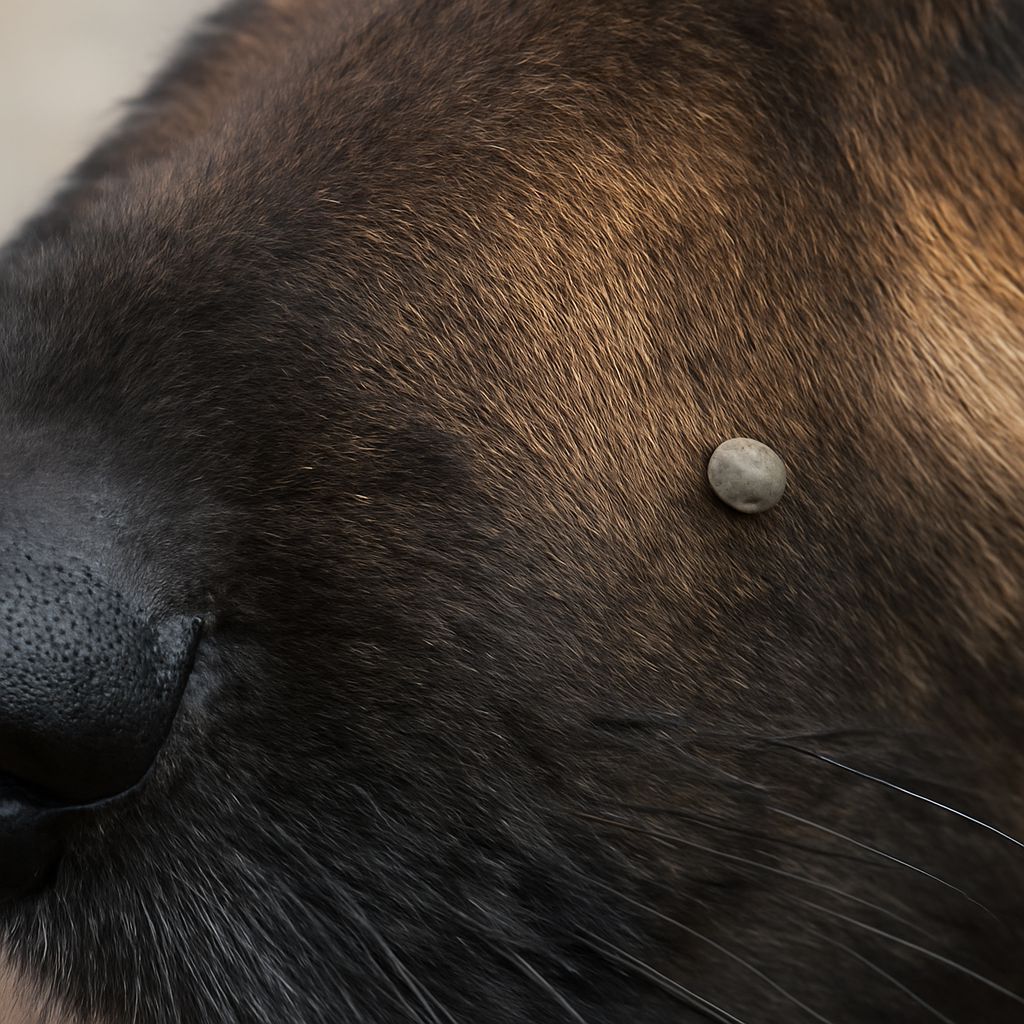 Addressing tear stains, seed ticks, and burrs on dogs