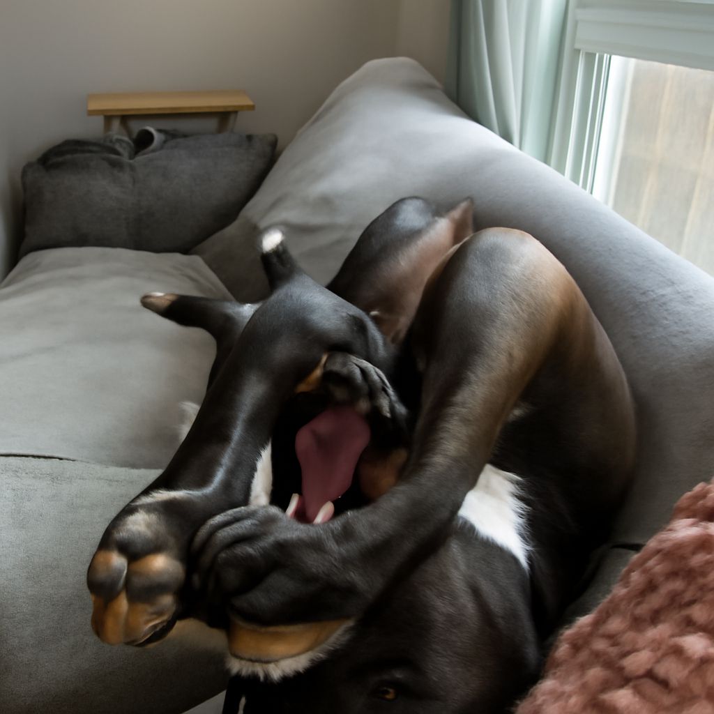 Dog ate small piece of onion and small black bugs on dog