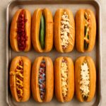 footlong hot dog buns and 1 lb hot dog
