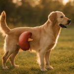 Healthy dog free from adrenal gland issues and skin parasites